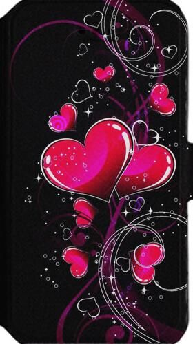 Θήκη Κινητού Book Cover για Samsung Galaxy J4 Plus Δερματίνη Many Hearts Black