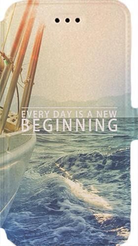 Θήκη Κινητού Book Cover για Samsung Galaxy J5 2016 Δερματίνη Every Day is a new Beginning