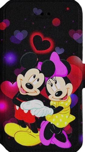 Θήκη Κινητού Book Cover για Samsung Galaxy J5 2017 Δερματίνη Mickey and Daisy in Love Black