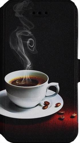 Θήκη Κινητού Book Cover για Samsung Galaxy J6 Plus 2018 Δερματίνη Coffee time Black