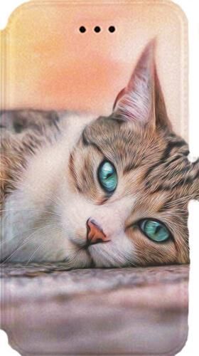 Θήκη Κινητού Book Cover για Samsung Galaxy J7 2017 Δερματίνη Relax Cat