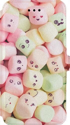 Θήκη Κινητού Book Cover για Samsung Galaxy J7 2017 J730 Δερματίνη Candy sweets Face