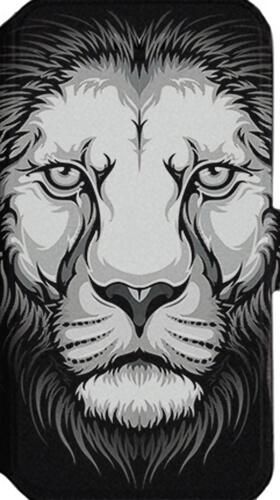 Θήκη Κινητού Book Cover για Samsung Galaxy M31 / M30s / M21 Δερματίνη Big Face Lion Black