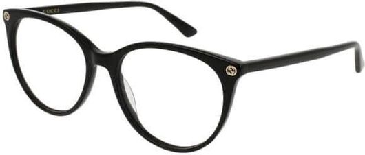 Γυναικείος Σκελετός Γυαλιών Οράσεως Gucci GG0093O 001 Κοκκάλινος Μαύρο