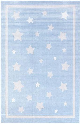 Χαλί Ezzo Ta-Da Stars A173AXY Μπλε Mηχανής 133x190cm