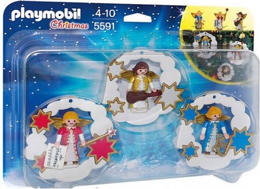 Χριστουγεννιάτικα Στολίδια Playmobil Christmas Αγγελάκια για 4-10 Ετών #5591
