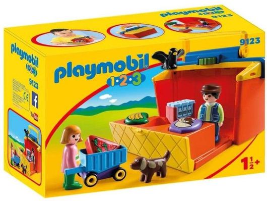 Βαλιτσάκι Μίνι Μάρκετ Playmobil 123 για 1.5+ ετών