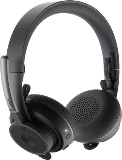Multimedia Ακουστικά Logitech MSFT Zone Ασύρματα On Ear με μικροφωνο & σύνδεση Bluetooth / USB