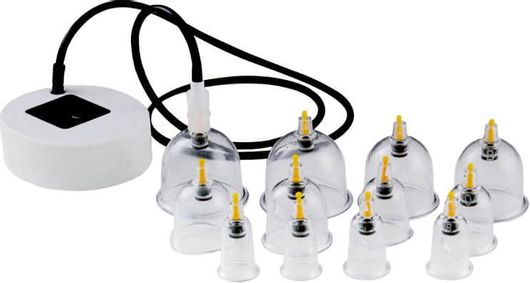 Βεντούζες για Μασάζ & Αναζωογόνηση Προσώπου/Σώματος St-609 - Cupping