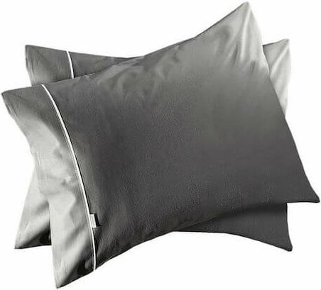 Σετ Μαξιλαροθήκες Guy Laroche Reserve με Φάσα 52x72cm Titanium