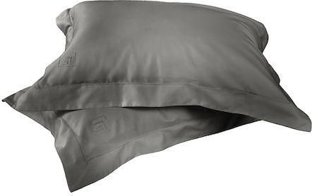 Σετ Μαξιλαροθήκες Guy Laroche Silky Oxford 52x72cm Anthracite