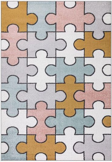 Χαλί Ezzo Tiny Puzzle A969BJ8 Μηχανής 160x230cm Πολύχρωμο