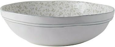Σαλατιέρα Laura Ashley LA183194 26cm Stoneware White Decorated-Artisan Collectables