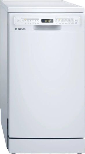 Πλυντήριο Πιάτων Pitsos DSS60W00 Ελεύθερο με Wi-Fi για 9 Σερβίτσια Π45xY84.5cm Λευκό
