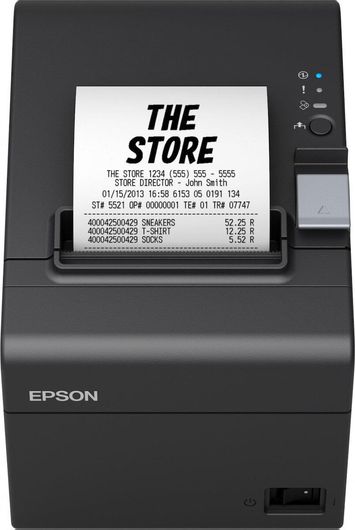 Εκτυπωτής Αποδείξεων Λιανικής Epson TM-T20III Θερμικός 011 USB / Serial Μαύρο