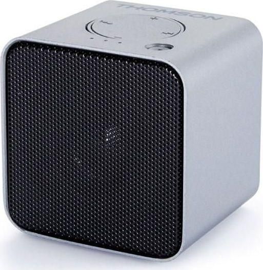 Ηχείο Bluetooth Thomson WS01 3W με Διάρκεια Μπαταρίας έως 8 ώρες Ασημί