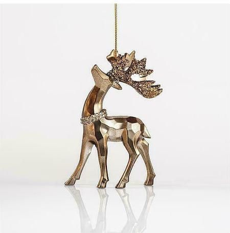 Χριστουγεννιάτικo Στολίδι Τάρανδος Eurolamp 600-44651 11.6cm Ακρυλικό Καφέ