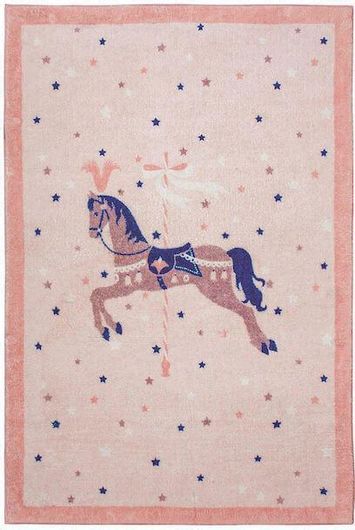 Παιδικό Χαλί Polo Club Digital Print Essential 3007 110x160cm Ροζ