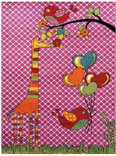 Παιδικό Χαλί Madi 49_Rose 133x190cm Ροζ