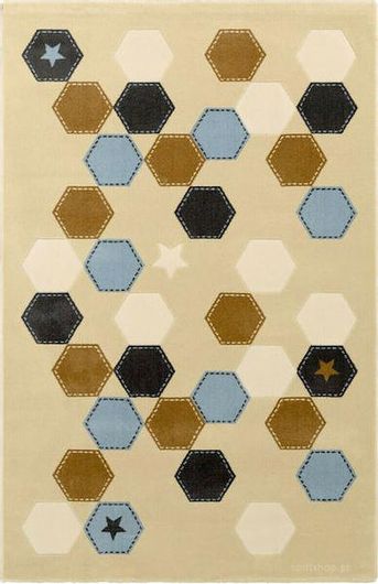Παιδικό Χαλί Saint Clair Polygon 150x200cm Μπεζ