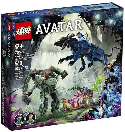 Lego Avatar: Neytiri & Thanator vs. AMP Suit Quaritch για 9+ Ετών #75571