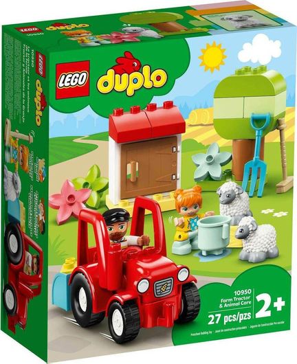 Lego Duplo Farm Tractor & Animal Care 2+ Ετών #10950