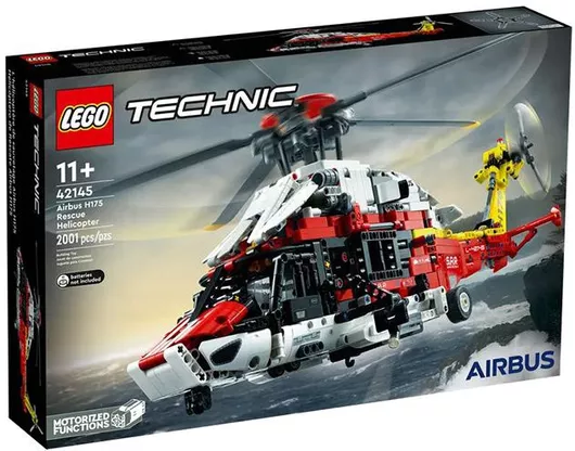 Lego Technic: Airbus H175 Διασωστικό Ελικόπτερο για 11+ Ετών #42145