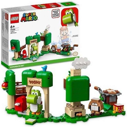Lego Super Mario 71406 Πίστα Επέκτασης Σπίτι Δώρου του Yoshi για 6+ Ετών