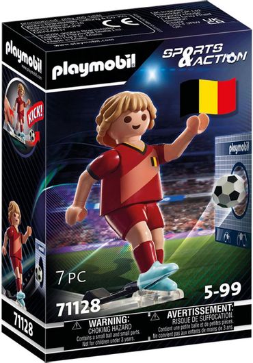 Playmobil Sports & Action Ποδοσφαιριστής Εθνικής Βελγίου για 5+ Ετών #71128