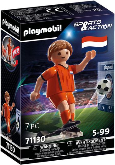 Playmobil Sports And Action Ποδοσφαιριστής Εθνικής Ολλανδίας για 5+ Ετών #71130