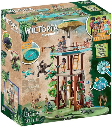 Playmobil Wiltopia Παρατηρητήριο με Πυξίδα για 4+ Ετών #71008