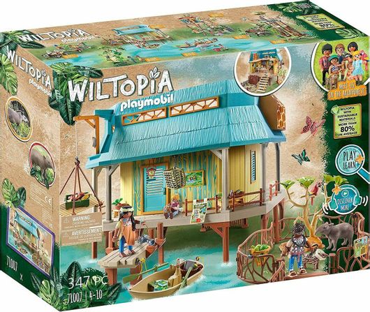 Playmobil Wiltopia Σταθμός Περίθαλψης Άγριων Ζώων για 4+ Ετών #71007