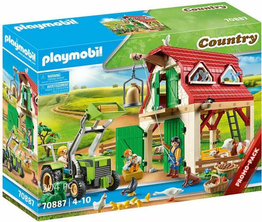 Playmobil 70887 Φάρμα με Ζώα & Τρακτέρ για 4+ Ετών