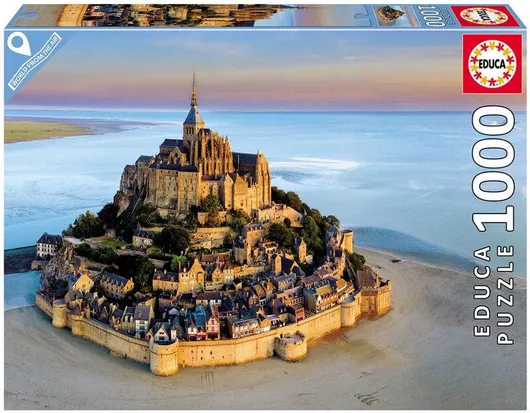 Puzzle Mont Saint Michel 2D 1000 Κομμάτια