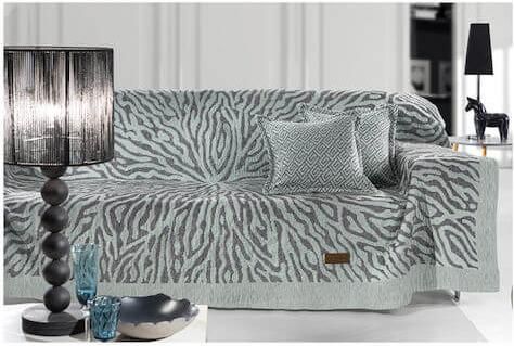 Ριχτάρι Guy Laroche Orion Διθέσιου Καναπέ 250x180cm Γαλάζιο