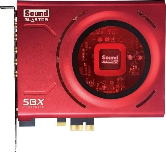 Κάρτα Ήχου Creative Sound Blaster Z ​Εσωτερική PCI Express 5.1 Κόκκινο