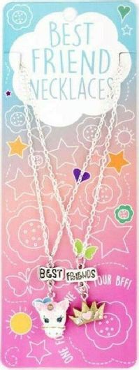 Παιχνίδια Χειροτεχνίας Gama Brands Best Friend Necklaces Κρεμαστά Μενταγιόν Μονόκερος & Κορώνα 14482384 2τμχ για 3+ Ετών