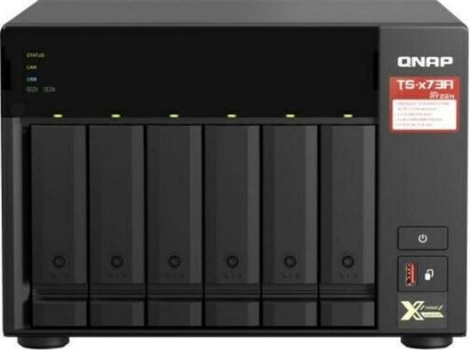 Nas Tower QNap TS-673A με 6 Θέσεις για HDD/SDD 8GB