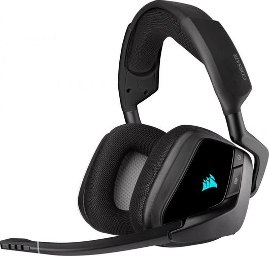 Gaming Headset Corsair Void Elite Over Ear Ασύρματο με Σύνδεση USB Μαύρο