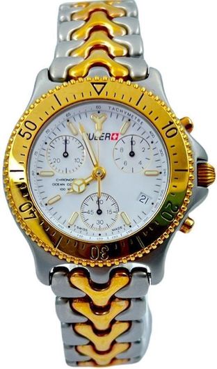 Ανδρικό Ρολόι Buler 380051 Μεταλλικό Μπρασελέ Πολύχρωμο