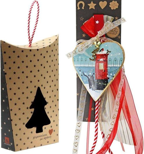 Γούρι Synchronia LU22041B από Μέταλλο 1τμχ