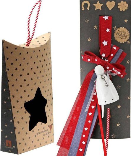 Γούρι Synchronia LU22025A Άγγελος Κεραμικό 1τμχ