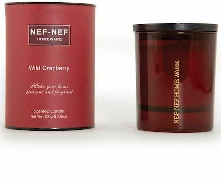 Κερί Nef-Nef Wild Cranberry 026616 σε Βάζο Κόκκινο