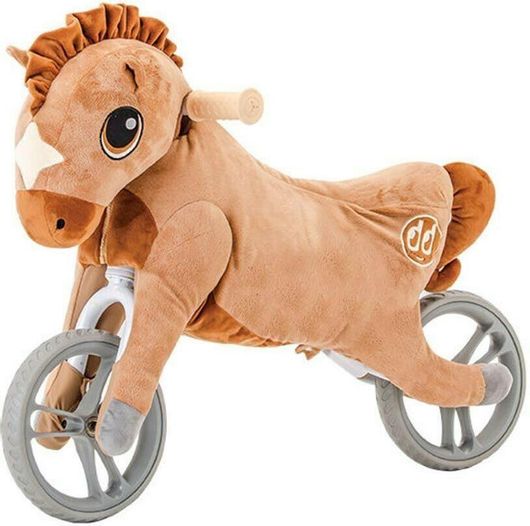 Ποδήλατο Ισορροπίας My Buddy Wheels 53.101231 με Λούτρινο Άλογο  για 2+ Ετών Καφέ