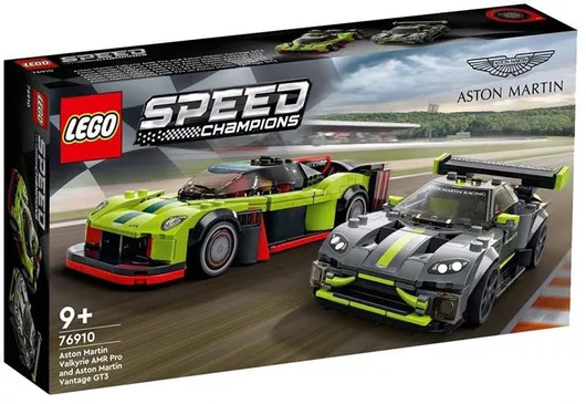 Lego Speed Champions: Aston Martin Valkyrie & Aston Martin Vantage GT3 για 9+ Ετών #76910