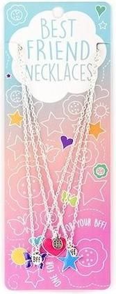 Σετ Gama Brands Κολιέ Best Friends Heart Star Butterfly Για 3+ Ετών 3τμχ