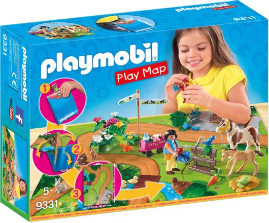 Playmobil Play Map Διαδρομή για Πόνυ με Χάρτη για 5+ Ετών