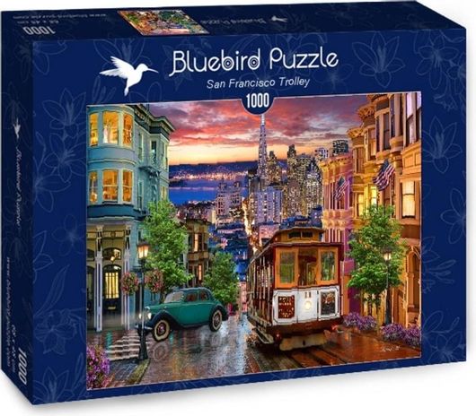 Puzzle San Francisco Trolley 2D 1000 Κομμάτια