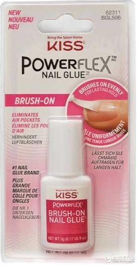 Κόλλα Νυχιών Kiss Powerflex™ Brush On Nail Glue 3ml