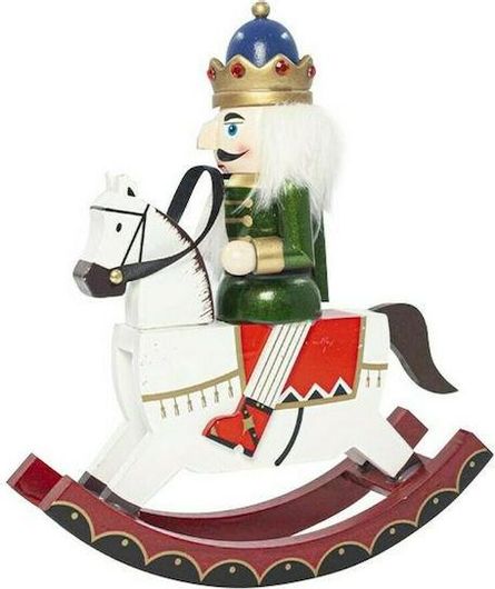 Χριστουγεννιάτικο Διακοσμητικό Καρυοθραύστης Eurolamp 600-40742 31cm Ξύλινος Πολύχρωμο